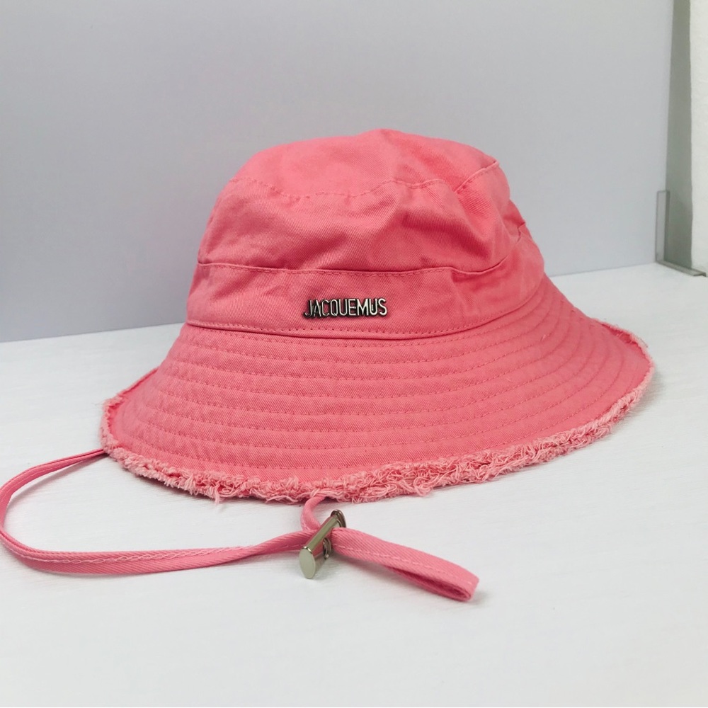 Jacquemus bucket hat pink